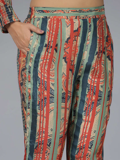 Juniper Women Multi Muslin Printed Clothing Set - Distacart