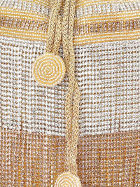 Thumbnail for Rubans Women Textured Potli Clutch - Distacart