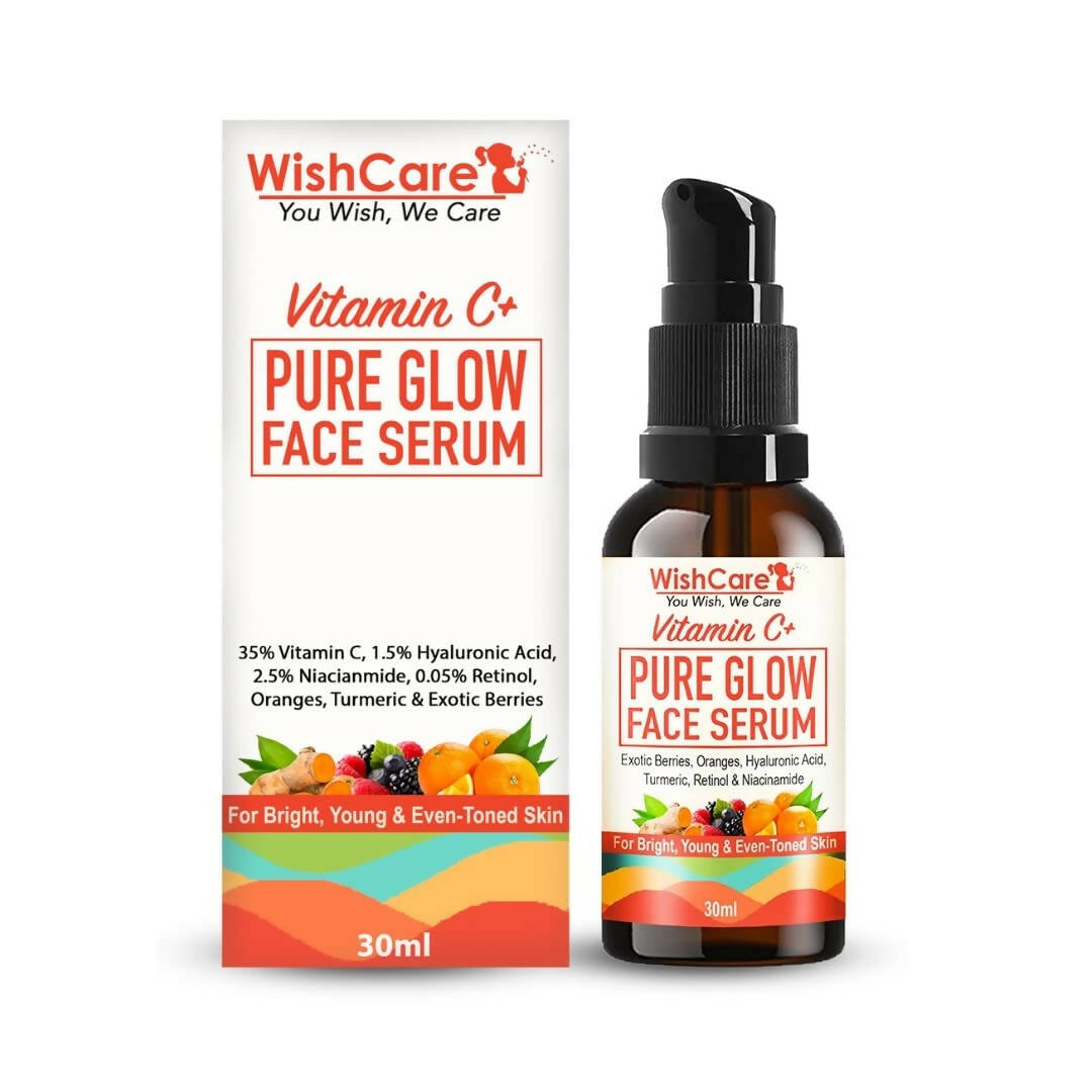 Wishcare Vitamin C+ Pure Glow Face Serum - Distacart