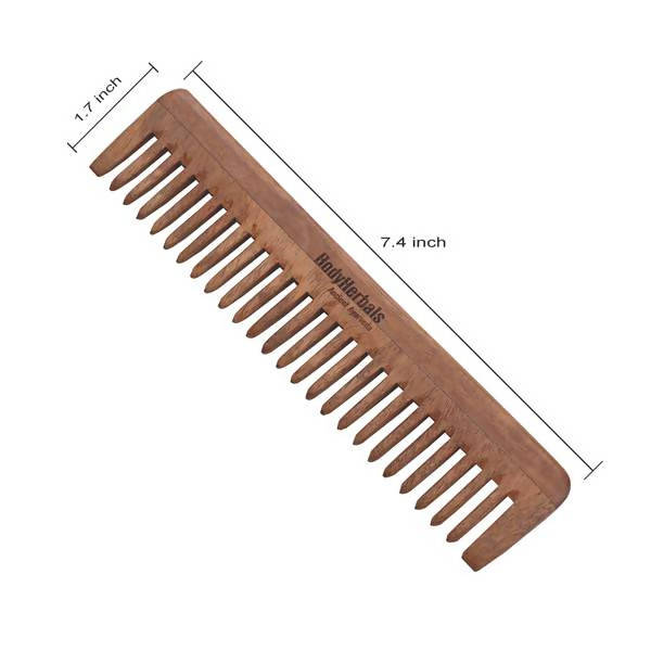 Bodyherbals Neem Wood Wide Tooth Dressing Comb