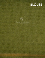 Thumbnail for Combo of White and Green Patan Patola Semi Chanderi Saree By Gayathri Reddy Designer Studio - Distacart