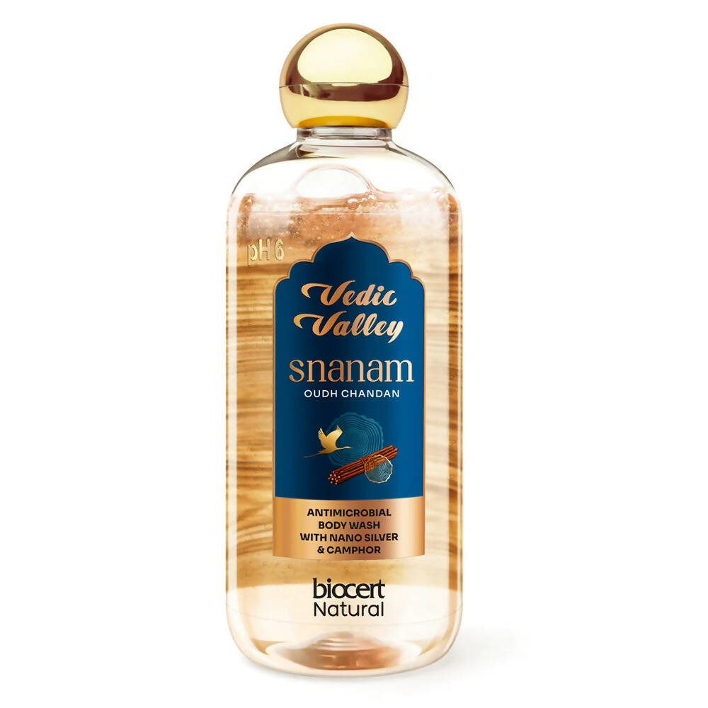 Vedic Valley Mens Long Lasting Hydrating Body Wash Oudh Chandan - Distacart