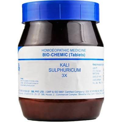 SBL Homeopathy Kali Sulphuricum / Sulphurica Tablet