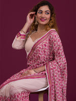 Thumbnail for Koskii Paisley Embroidered Saree - Distacart