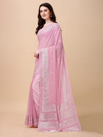 Thumbnail for Kalini Woven Design Zari Silk Cotton Kasavu Saree - Distacart