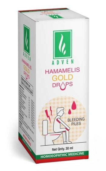 Adven Homeopathy Hamamelis Gold Drops - Distacart