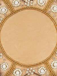 Thumbnail for Anekaant Gold-Toned Embroidered Potli Clutch - Distacart