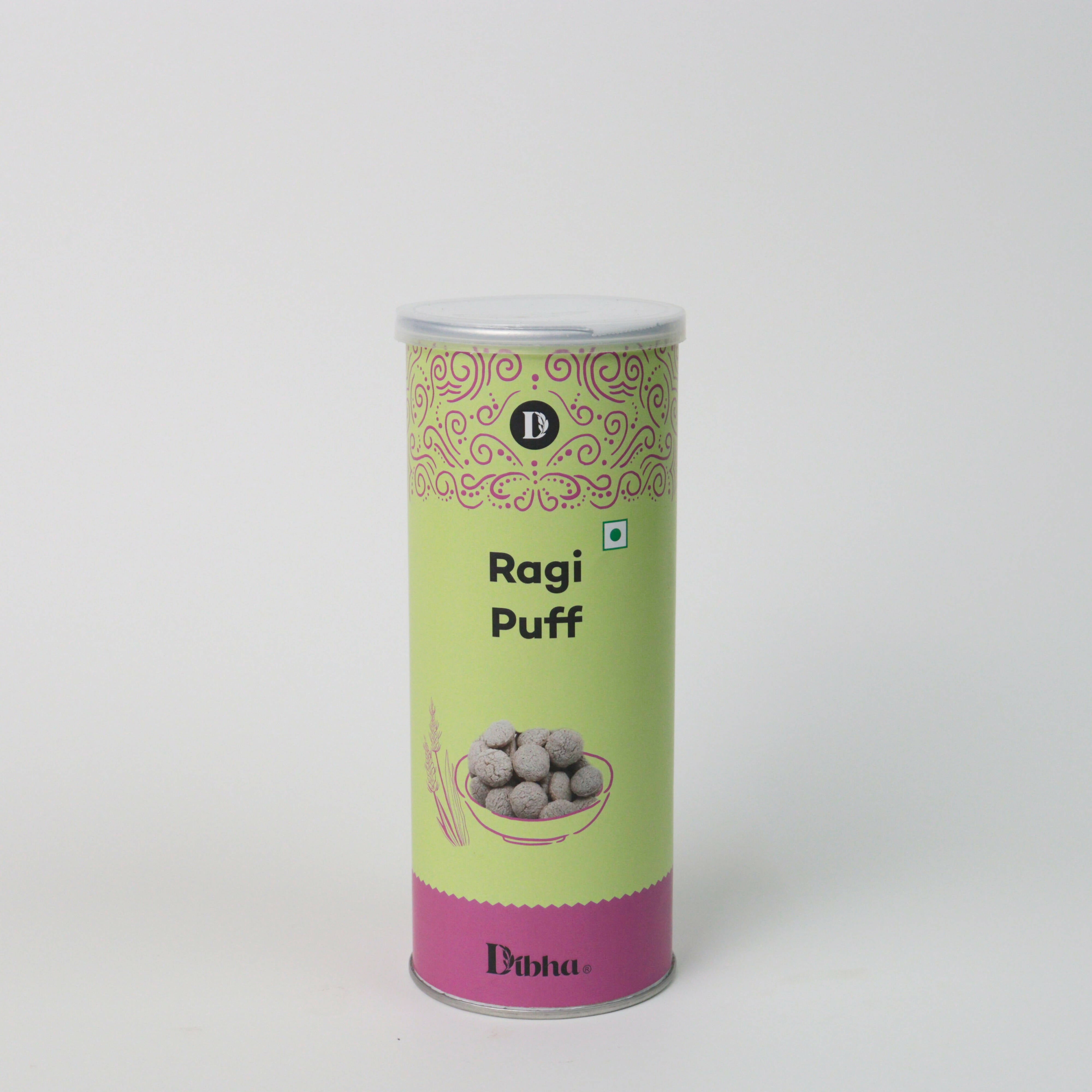 Dibha - Honest Snacking Ragi Puffs - Distacart
