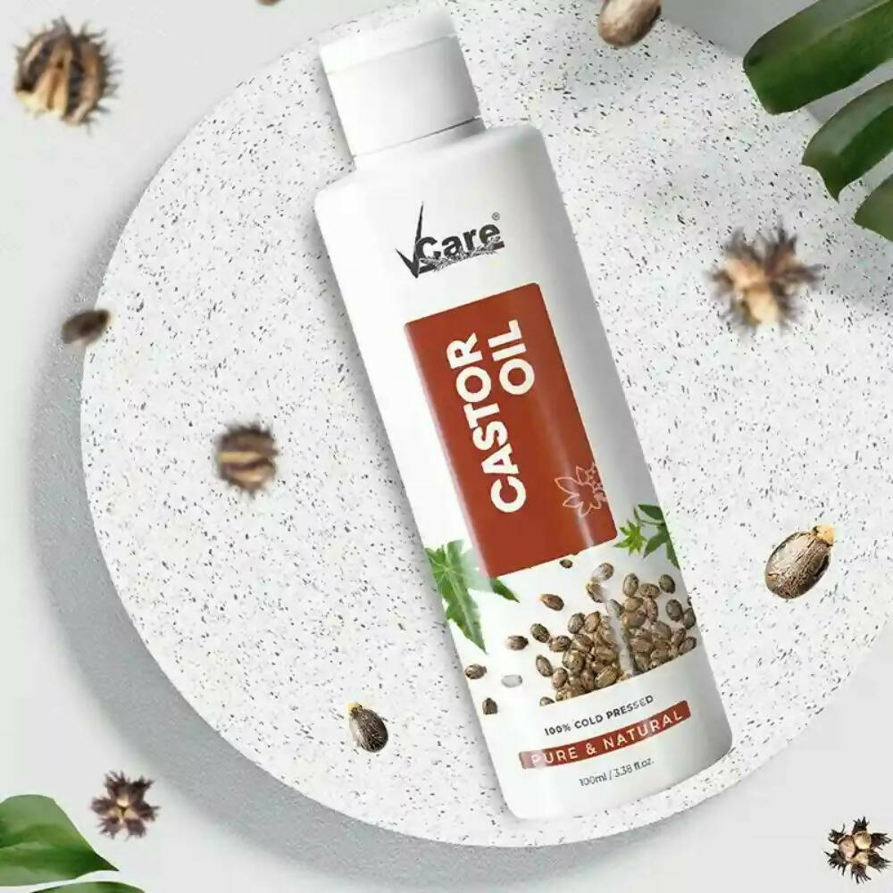 VCare Castor Oil For Hair - Distacart