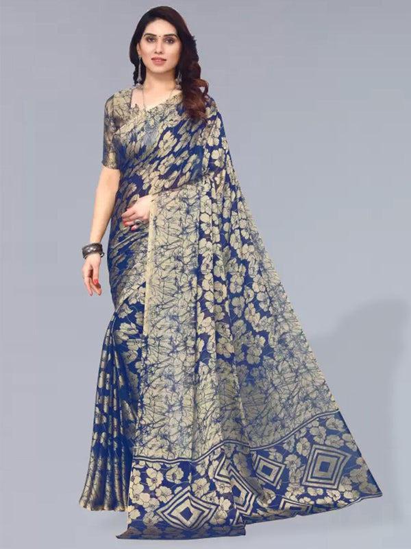 Kalini Floral Printed Saree - Distacart