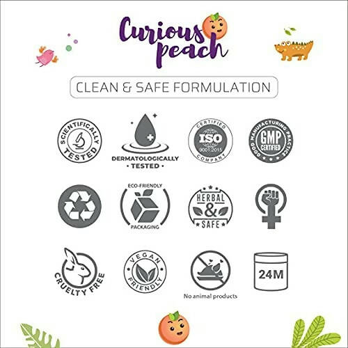 Curious Peach Everyday Herbal Shampoo - Distacart
