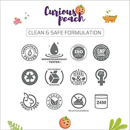 Curious Peach Everyday Herbal Shampoo - Distacart