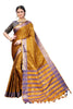 Vamika Ethnic Fire Mustard Cotton Silk Weaving Saree - Distacart