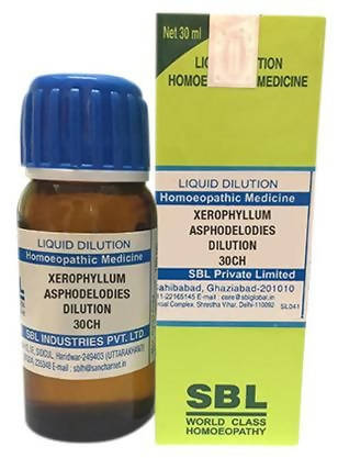 SBL Homeopathy Xerophyllum Asphodelodies Dilution