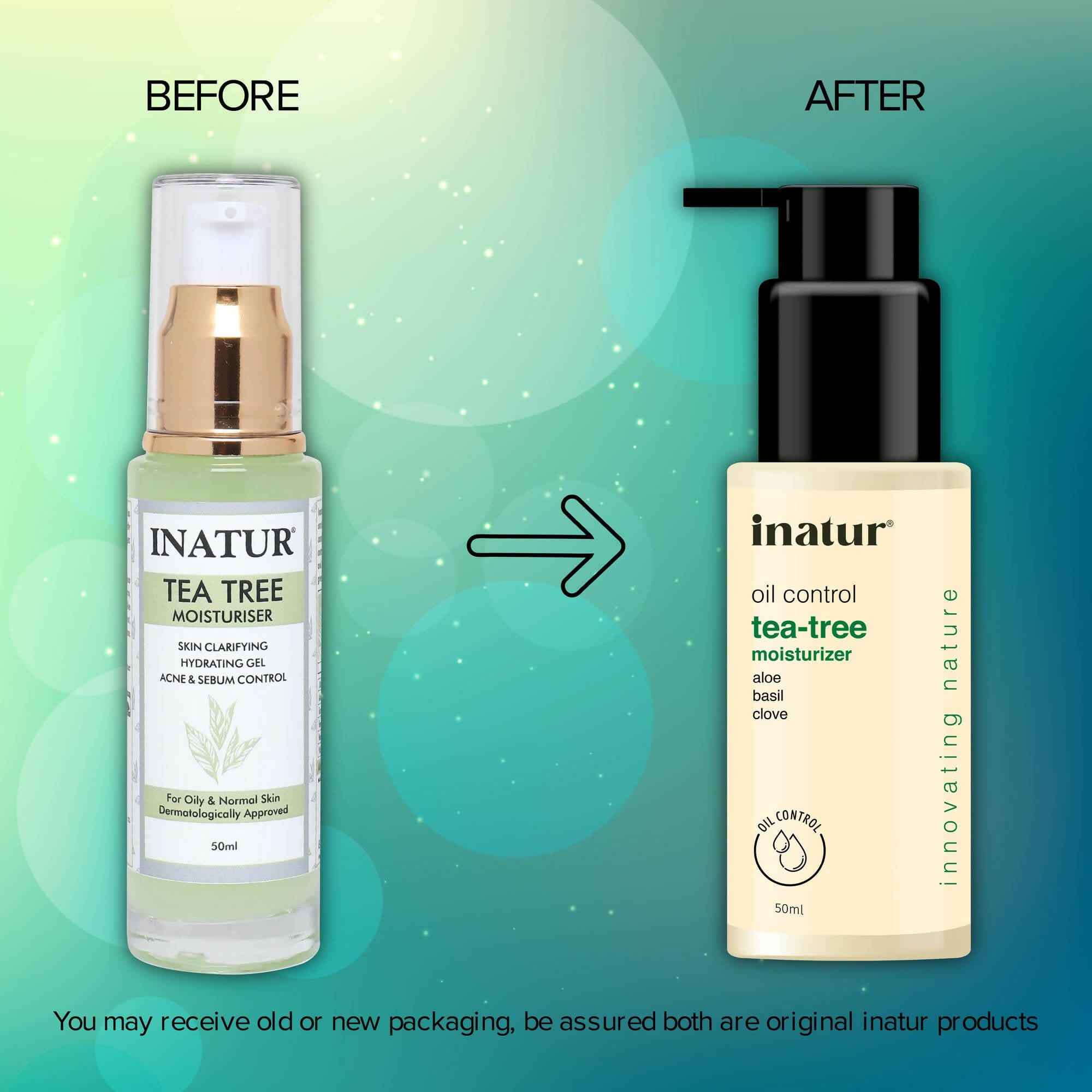Inatur Tea Tree Facial Gel - Distacart