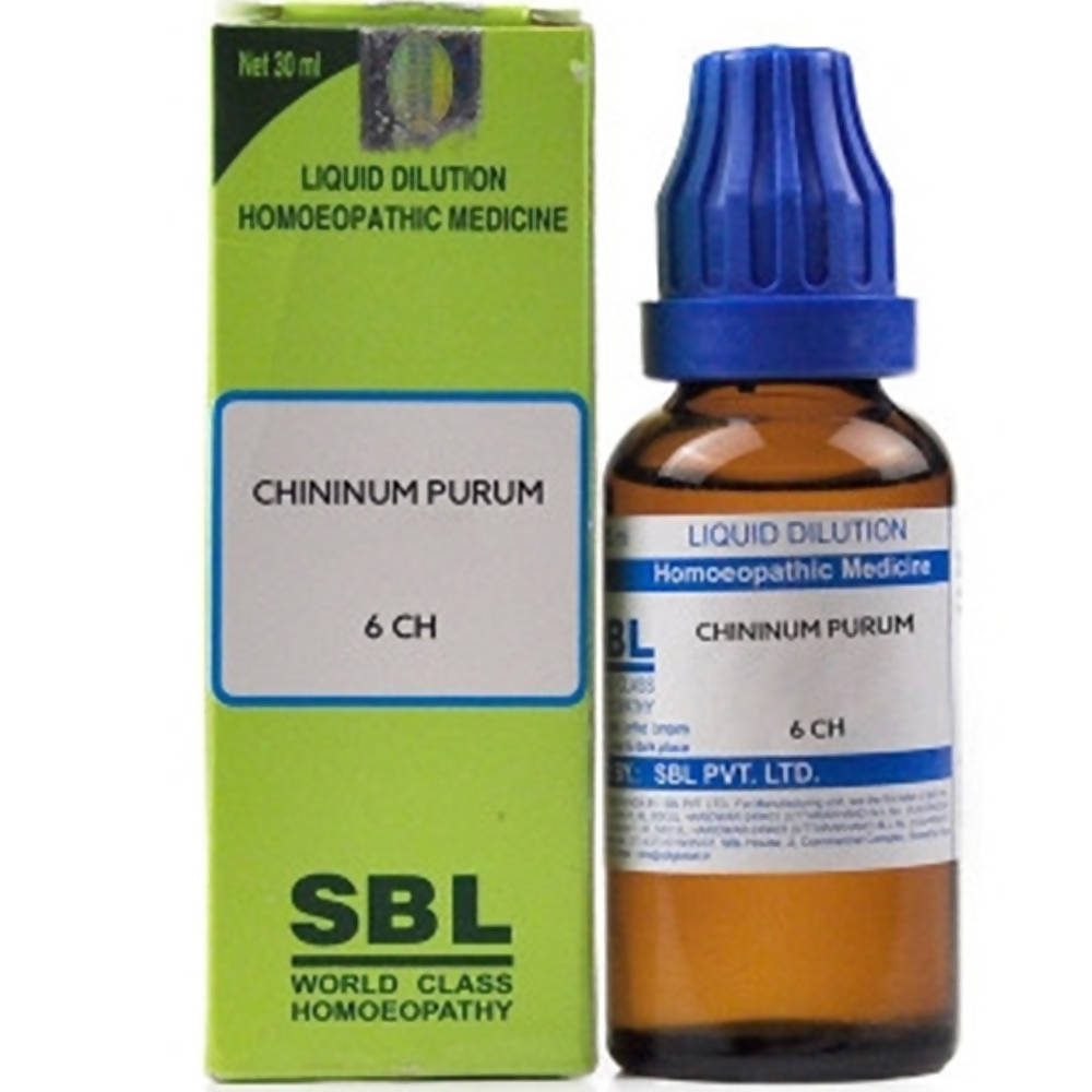 SBL Homeopathy Chininum Purum Dilution