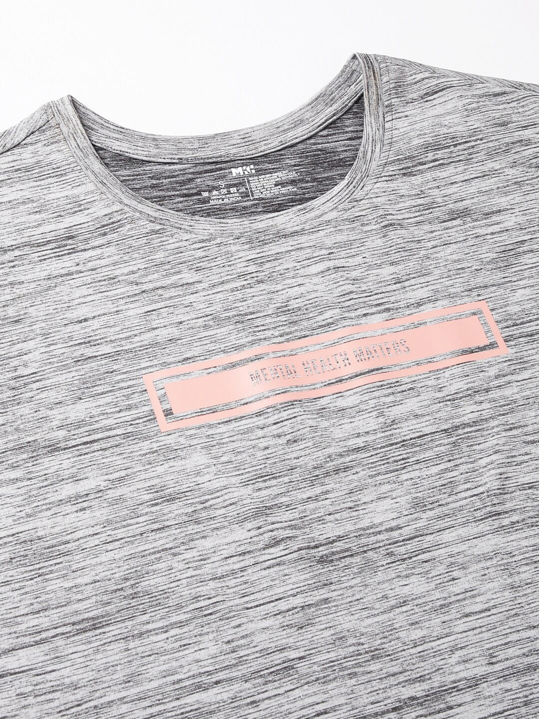 MKH Typography Printed Extended Sleeves Dri-FIT Relaxed Fit Sports T-shirt - Distacart
