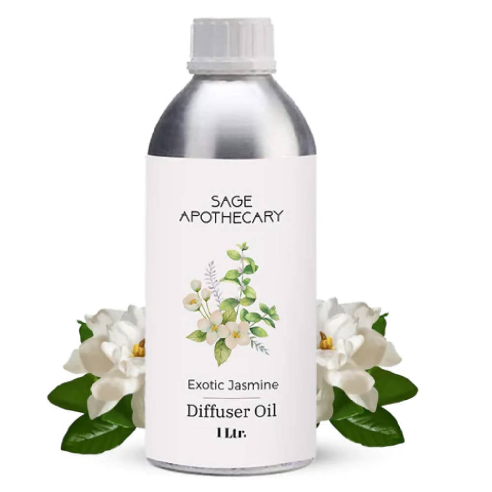 Sage Apothecary Exotic Jasmine Diffuser Oil - Distacart