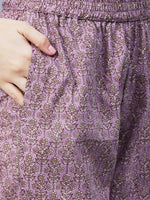 Thumbnail for Kalini Women Floral Printed Kurta with Trousers - Distacart