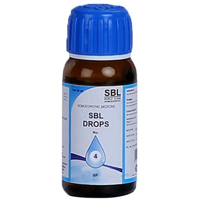 SBL Homeopathy Drops No. 4 - Distacart