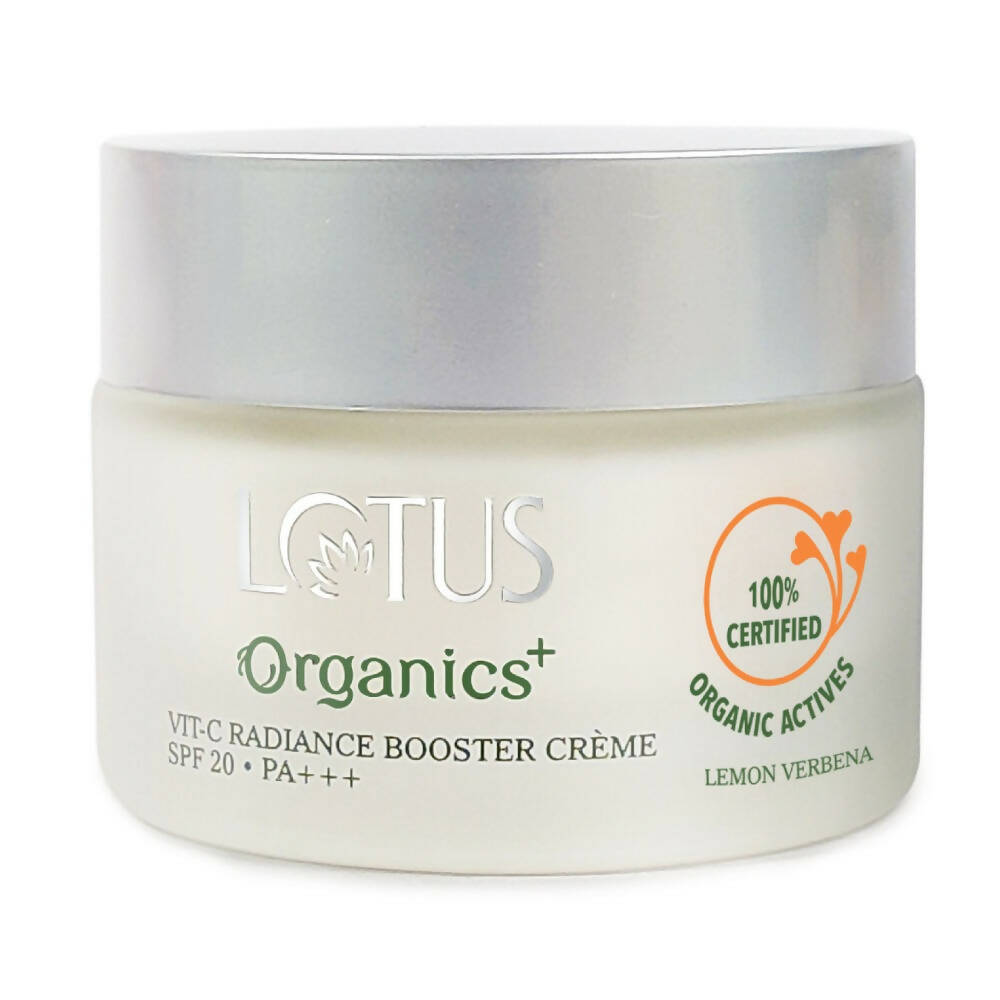 Lotus Organics+ Vit-C Radiance Booster Crème SPF 20 PA+++ - Lemon Verbena - Distacart