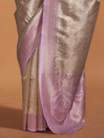 Thumbnail for Mitera Paisley Designer Kanjeevaram Saree - Distacart