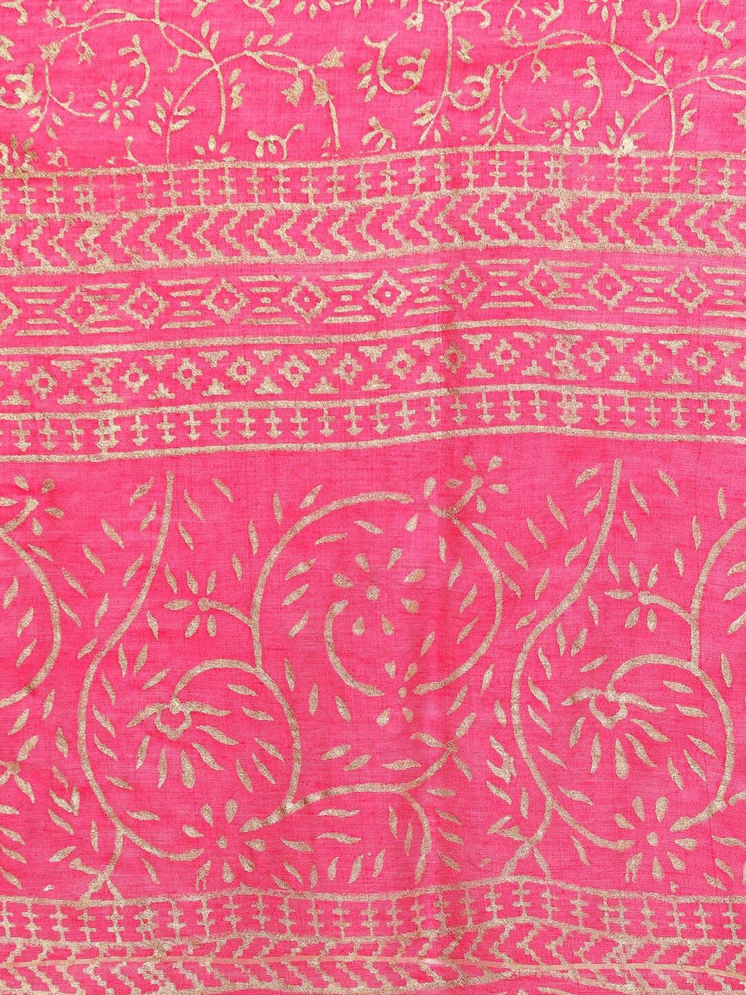 HERE&NOW Ethnic Motifs Printed Thread Work Angrakha Kurta with Palazzos & Dupatta - Distacart