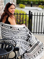 Thumbnail for Kalini Geometric Printed Pure Cotton Bagru Saree - Distacart