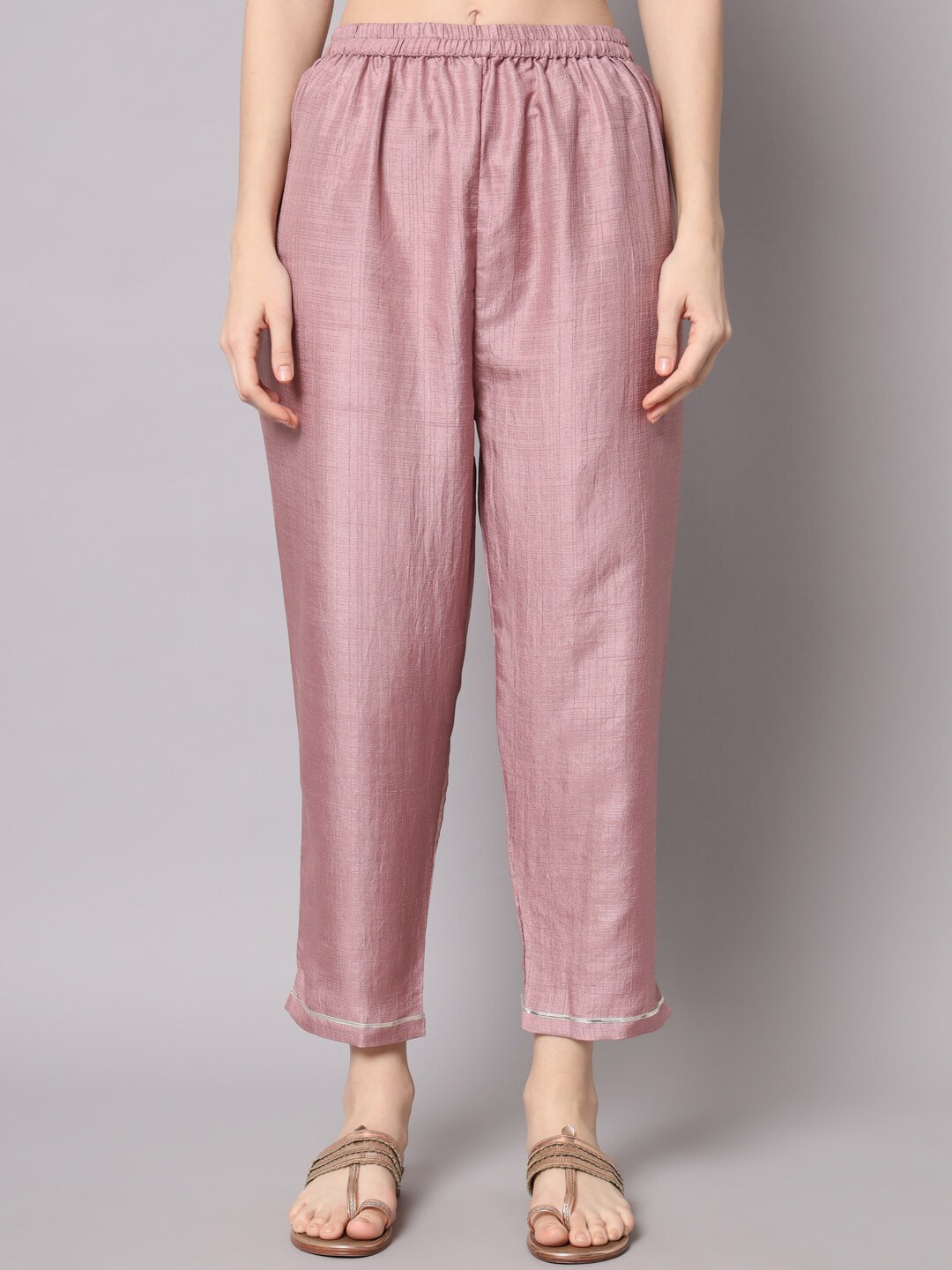 Kalini Ethnic Motifs Embroidered Zari Sequined Kurta with Trousers & Dupatta - Distacart