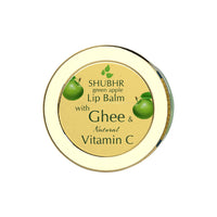 Thumbnail for Blue Nectar Shubhr Green Apple Lip Balm with Ghee & Natural Vitamin C