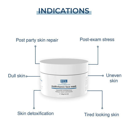 FCL Multivitamin Face Mask for Youthful Glowing Skin - Distacart