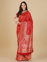 Thumbnail for Kalini Woven Design Zari Art Silk Banarasi Saree - Distacart