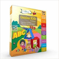 Thumbnail for Genius Kids Worksheets for Nursery - Set of 8 Workbooks for Pre-KG