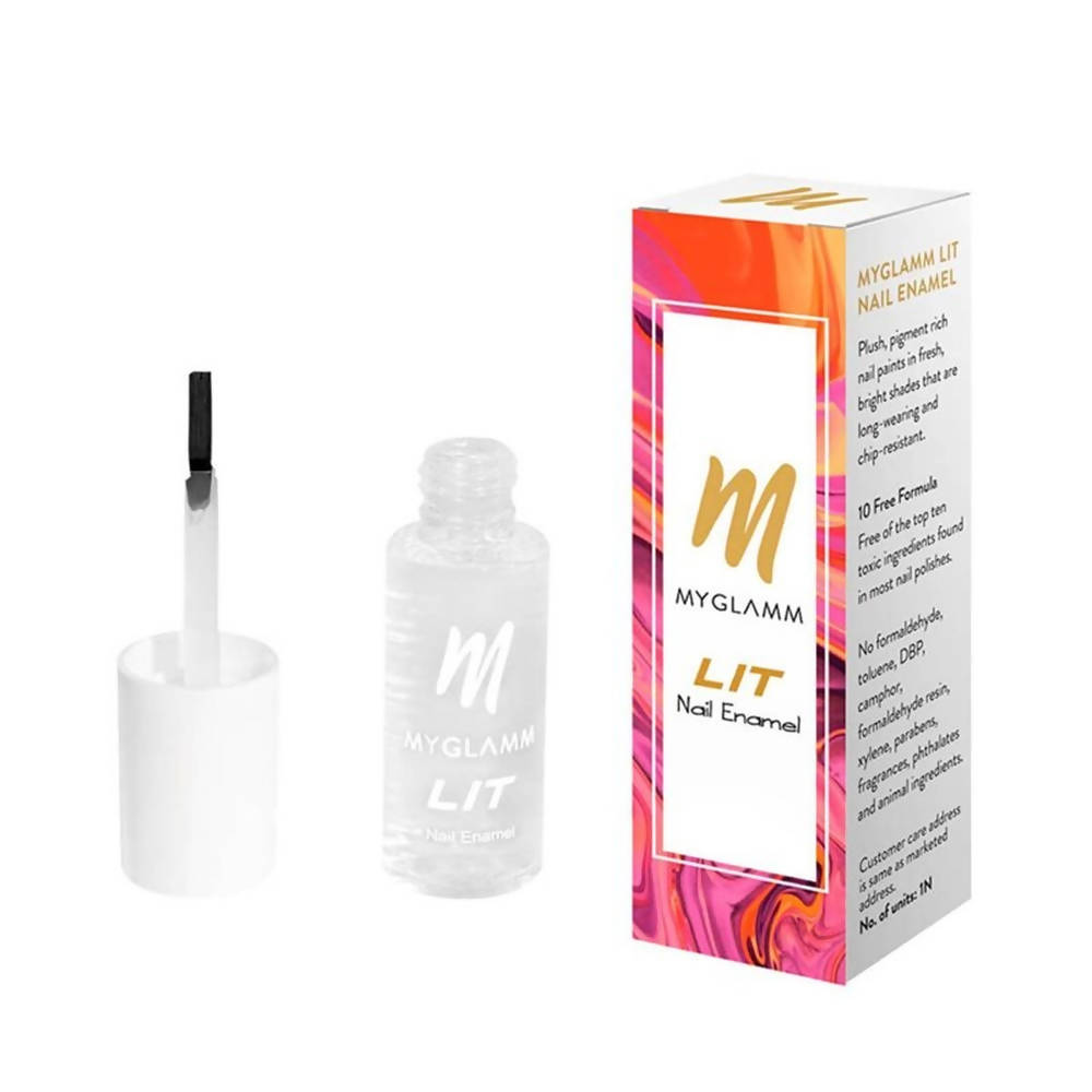 Myglamm LIT Nail Paint - Seal the Deal (7 Ml) - Distacart