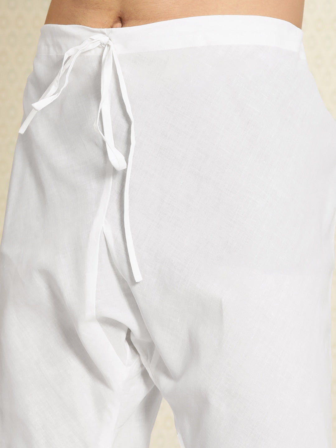House of Pataudi Men Pure Cotton Embroidered Chikankari Jashn Kurta with Churidar - Distacart