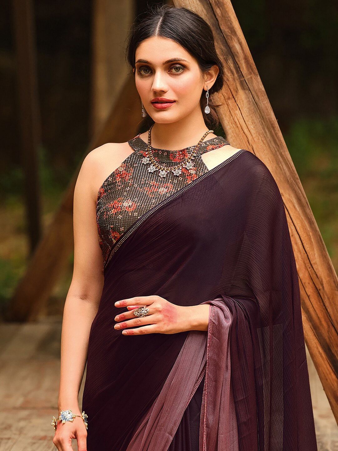 Saree Mall Ombre Sarees - Distacart