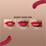 Thumbnail for Colorbar Powerkiss Vegan Matte Lipcolor- Sassy Ride - Distacart