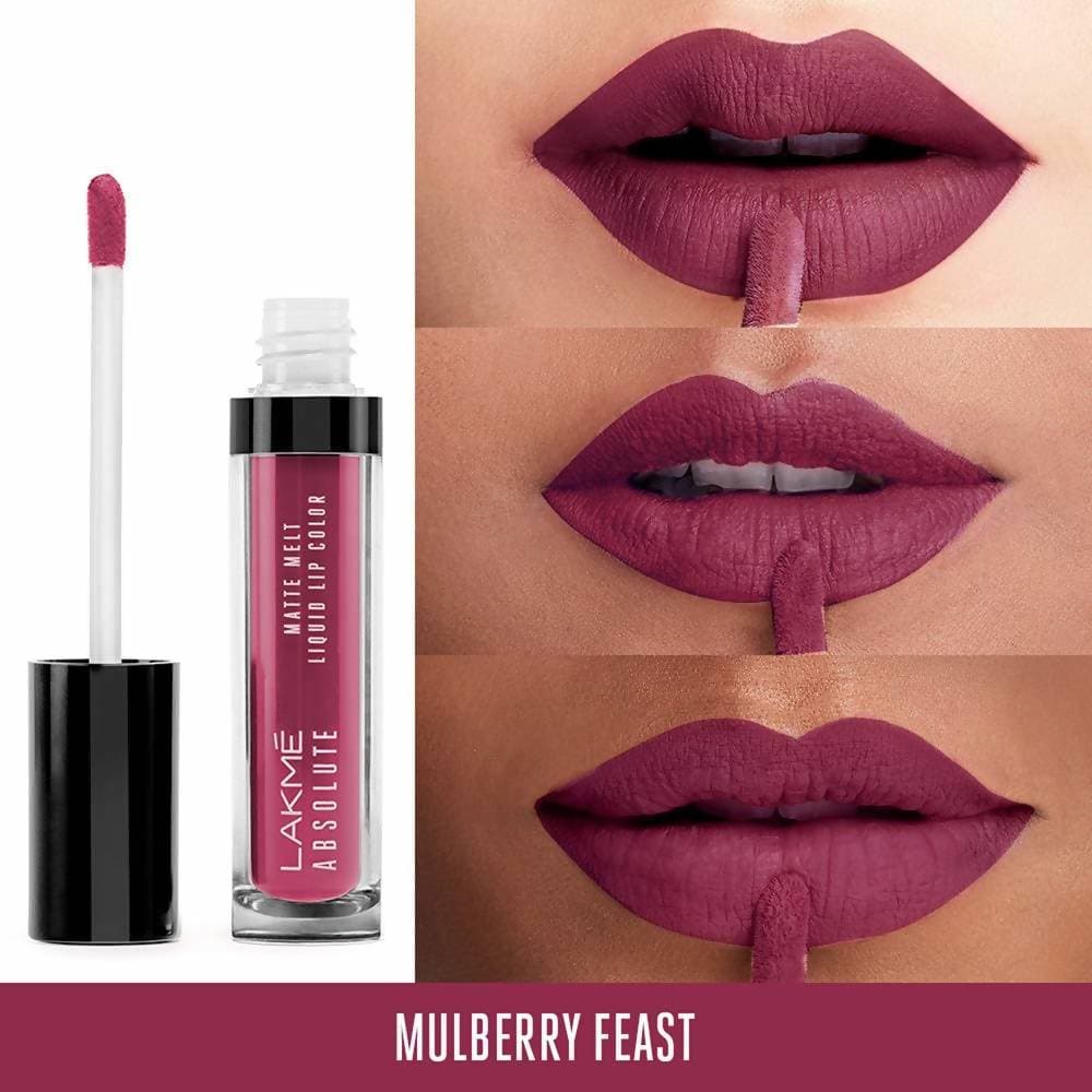 Lakme Absolute Matte Melt Liquid Lip Color-Mulberry Feast