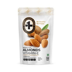 Wholesome First Roasted & Salted Almonds - Distacart