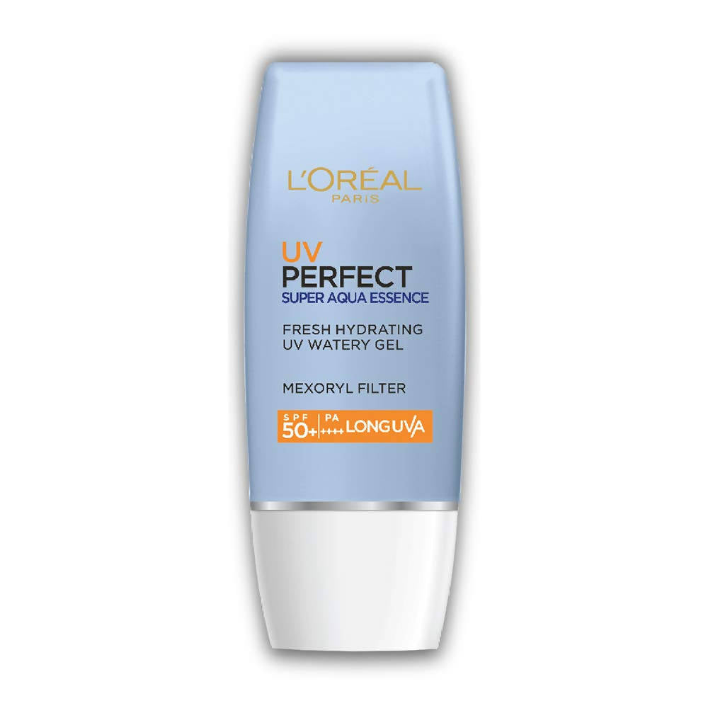 L'Oreal Paris UV Perfect Super Aqua Essence SPF 50+ PA++++ Long UVA - Distacart