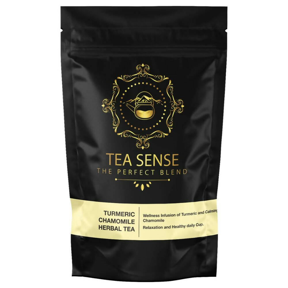 Tea Sense Turmeric Chamomile Tea - Distacart