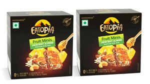 Eatopia Fruit Minis - Jackfruit Almond Protein Mini Bar - Distacart