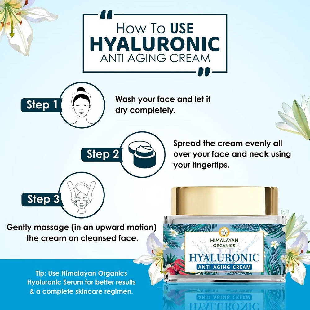 Himalayan Organics Hyaluronic Anti Aging Cream: 50 ml Online