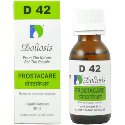 Doliosis Homeopathy D42 Prostacare Drops