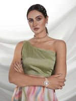 Thumbnail for Pink Georgette Sequence Embroidery Saree With Unstitched Blouse Piece - Rajal - Distacart