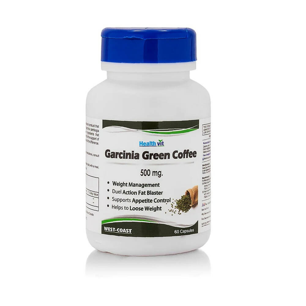 Healthvit Garcinia Green Coffee Capsules - Distacart