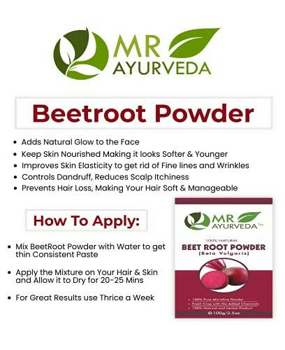 Mr Ayurveda Beet Root Powder - Distacart