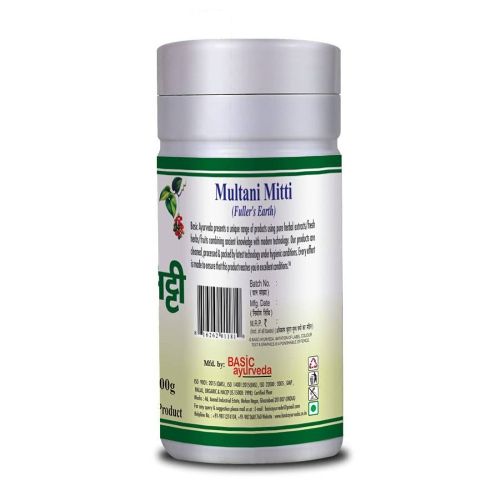 Basic Ayurveda Multani Mitti Usages