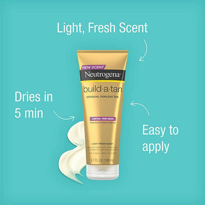 Neutrogena Build-a-Tan Gradual Sunless Tanning - Distacart