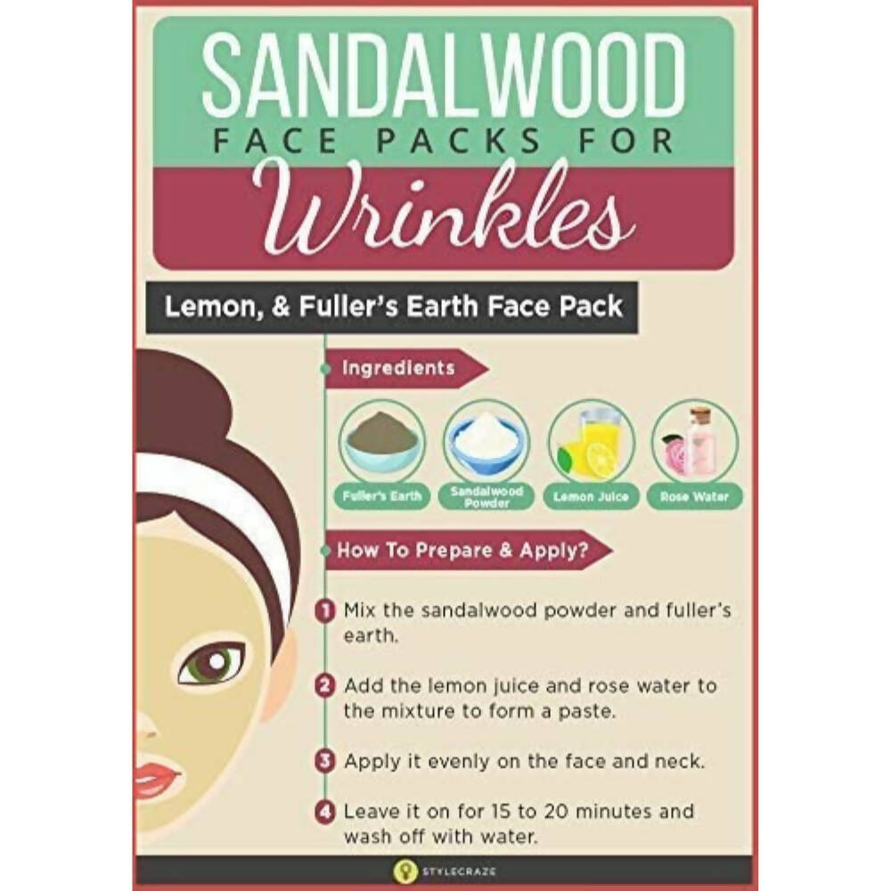 Natural Health and Herbal Products Sandalwood Powder - Distacart